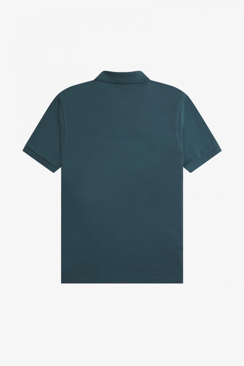 Fred Perry M6000 Fred Perry Shirt Herr Blå Ljus | SEDYB14060