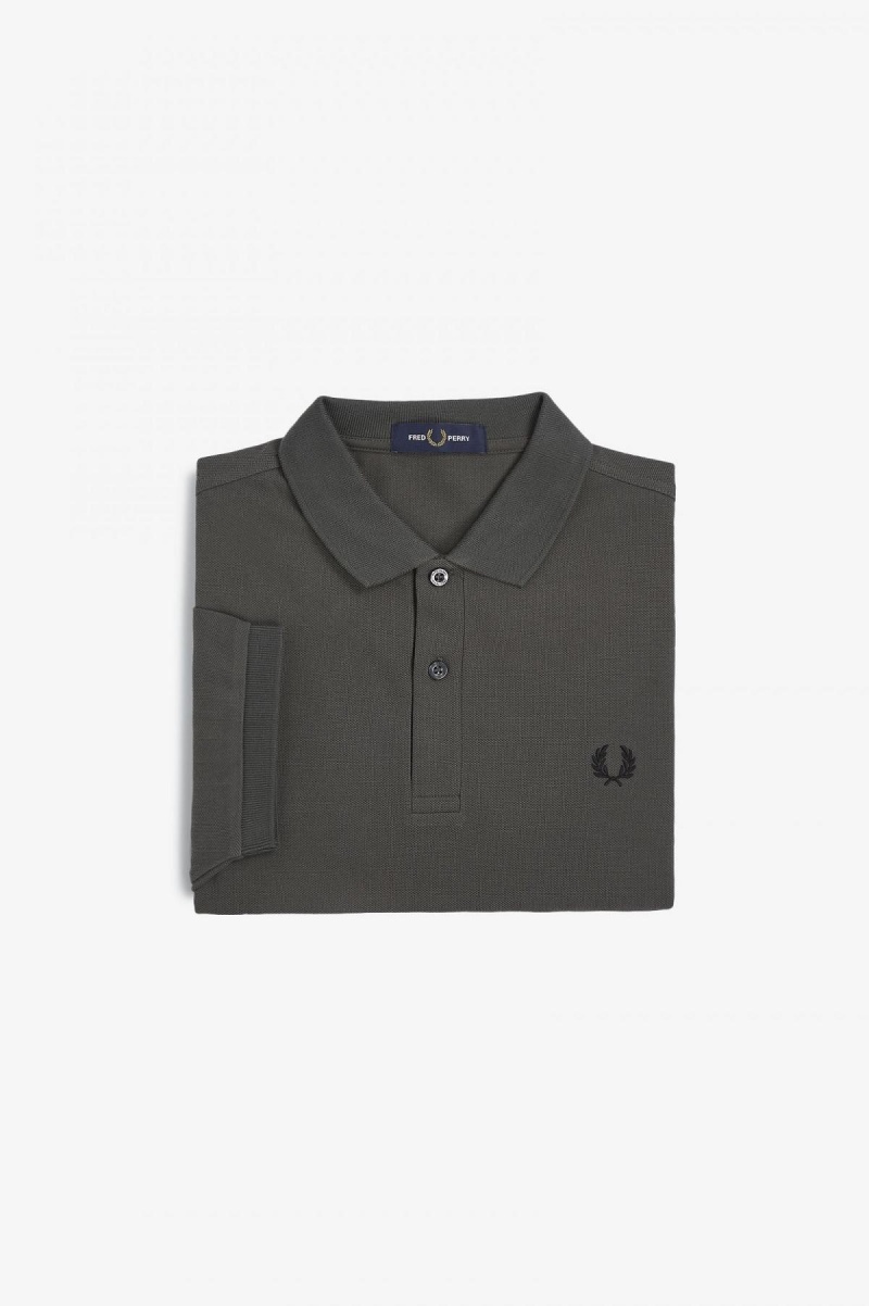 Fred Perry M6000 Fred Perry Shirt Herr Gröna Svarta | SEJKU89987