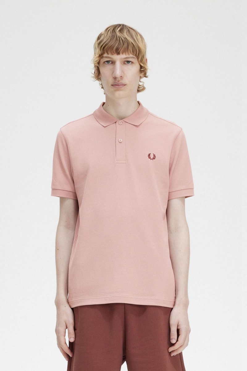 Fred Perry M6000 Fred Perry Shirt Herr Rosa Rosa | SEJZR84993