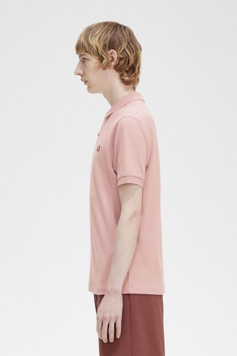 Fred Perry M6000 Fred Perry Shirt Herr Rosa Rosa | SEJZR84993