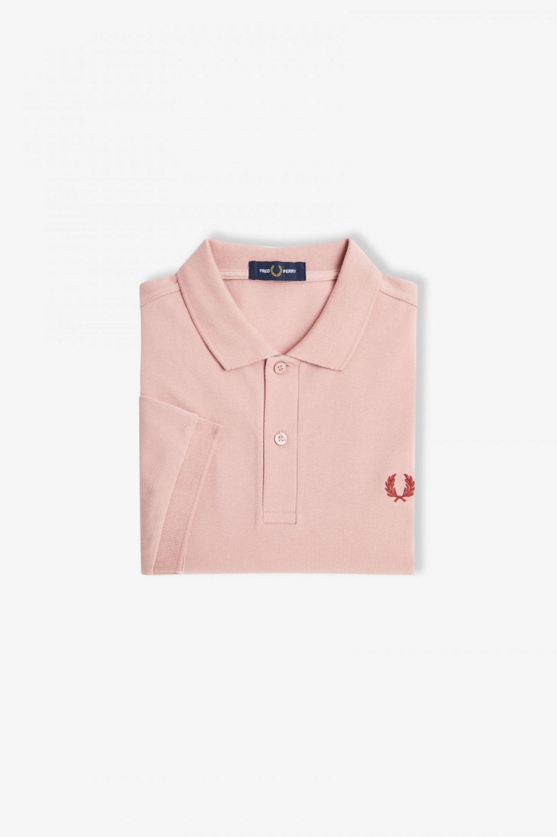 Fred Perry M6000 Fred Perry Shirt Herr Rosa Rosa | SEJZR84993