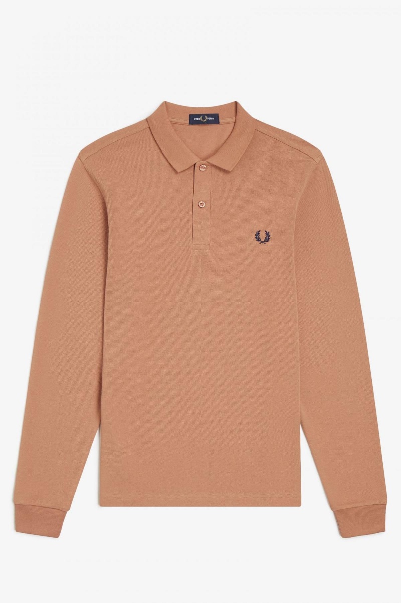 Fred Perry M6006 Fred Perry Shirt Herr Ljus | BSESO72871