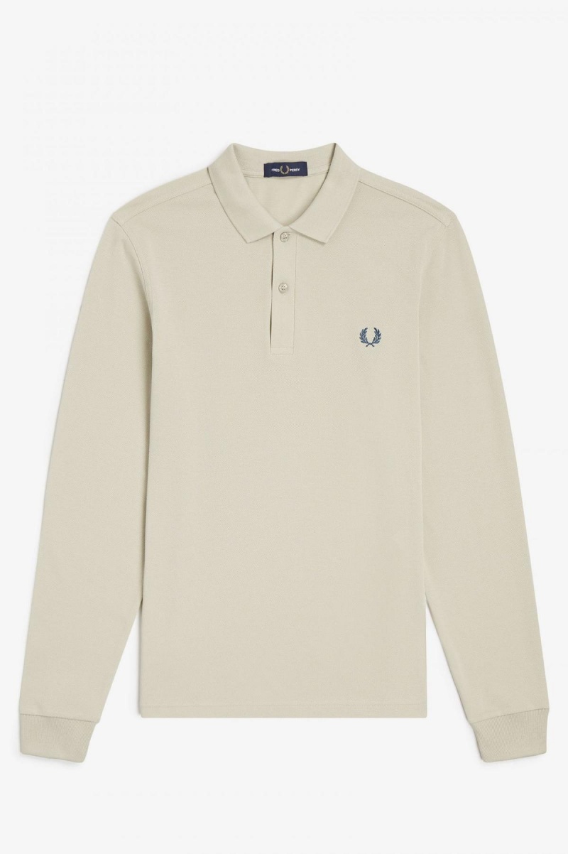 Fred Perry M6006 Fred Perry Shirt Herr Ljus | QSEWA20353