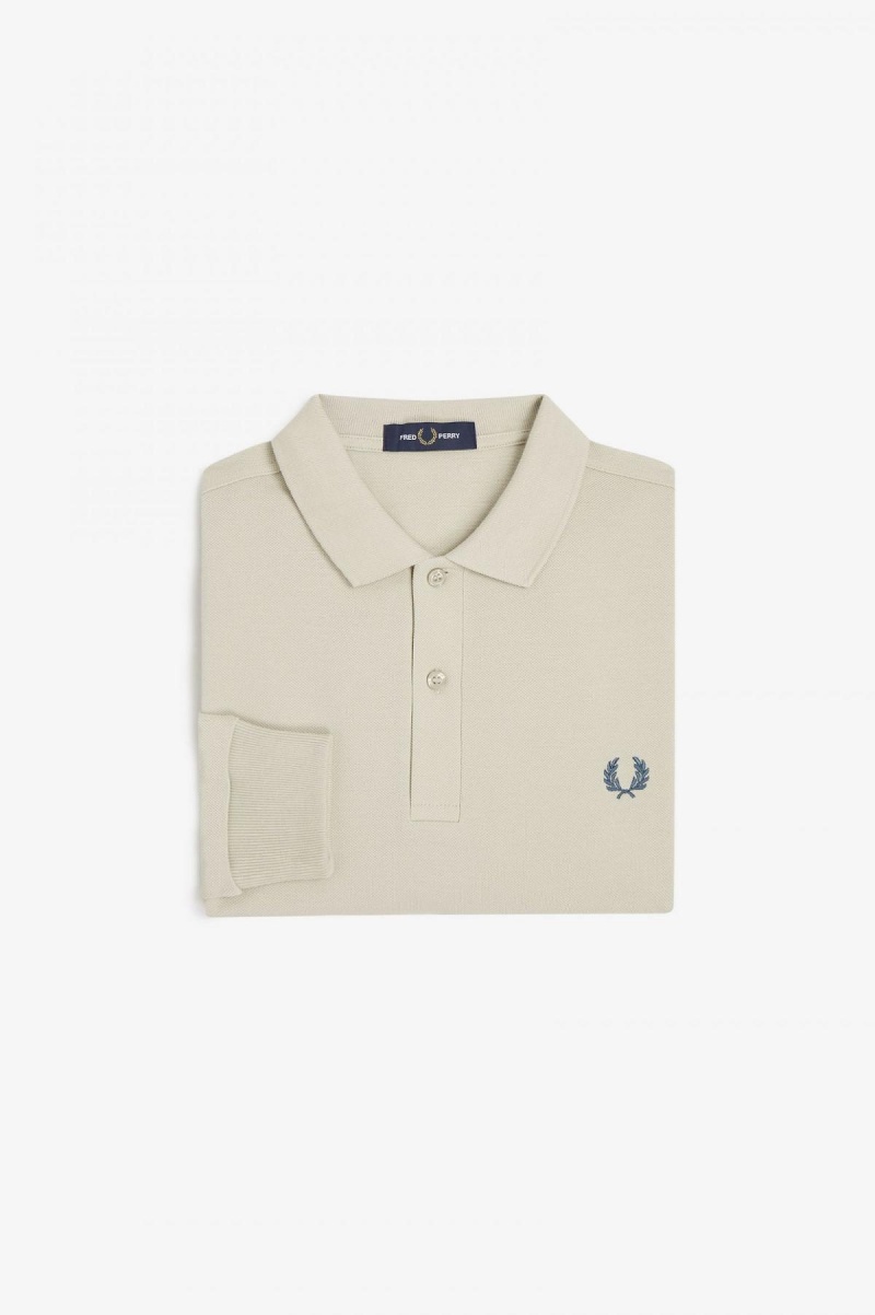 Fred Perry M6006 Fred Perry Shirt Herr Ljus | QSEWA20353