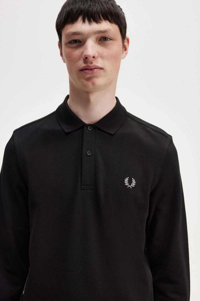 Fred Perry M6006 Fred Perry Shirt Herr Svarta | LSESX42881