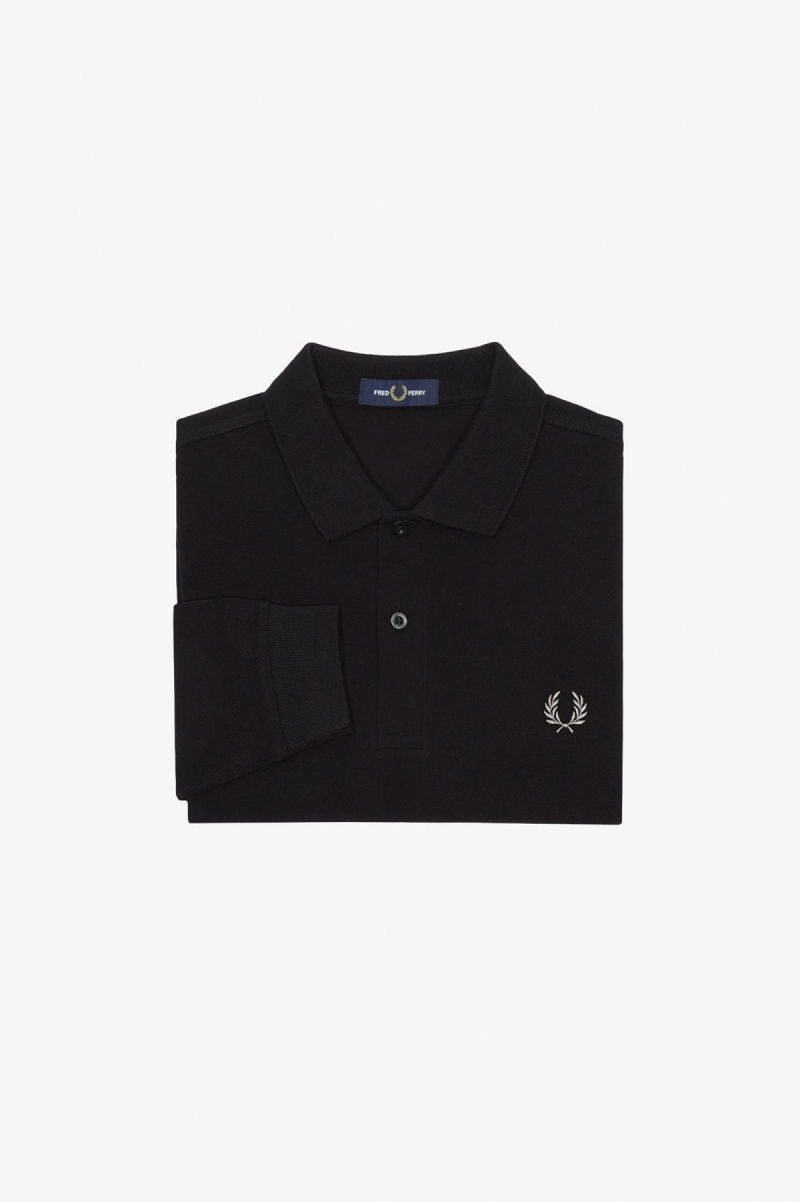 Fred Perry M6006 Fred Perry Shirt Herr Svarta | LSESX42881