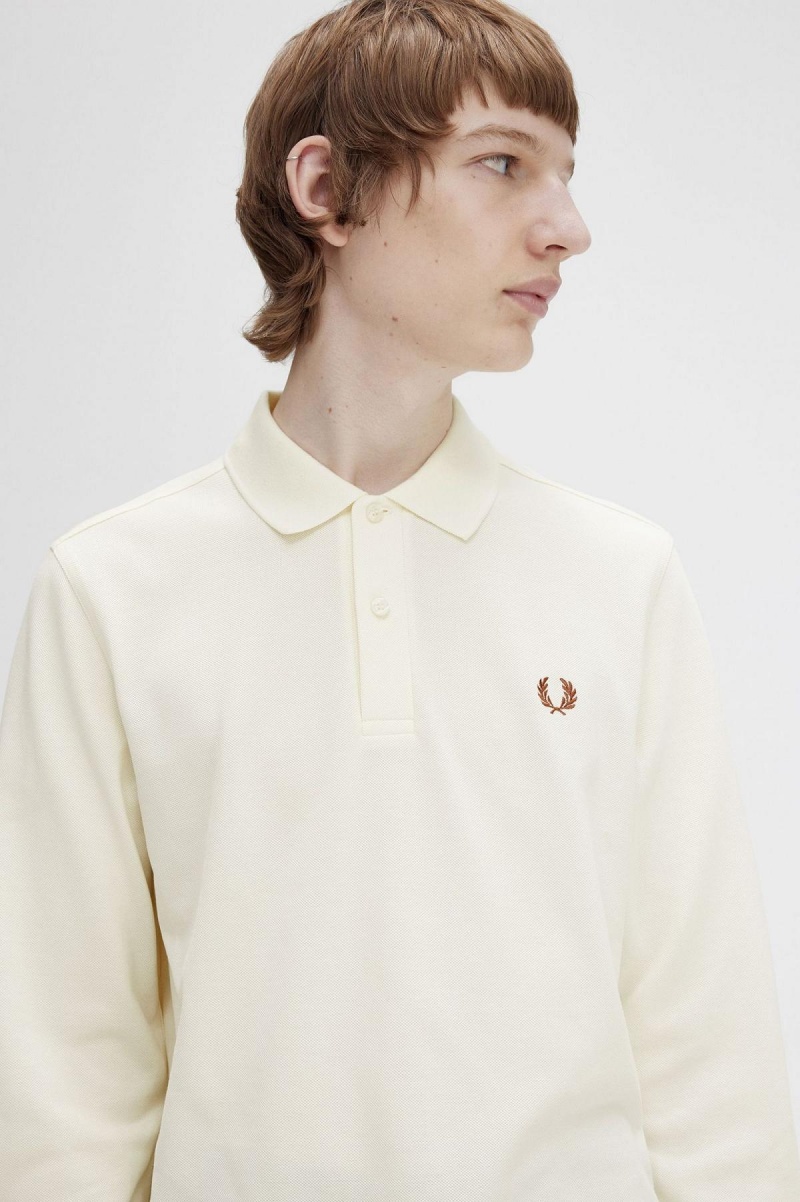 Fred Perry M6006 Piketröja Herr Bruna | QSEWA44090