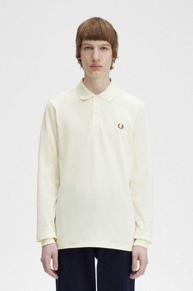 Fred Perry M6006 Piketröja Herr Bruna | QSEWA44090