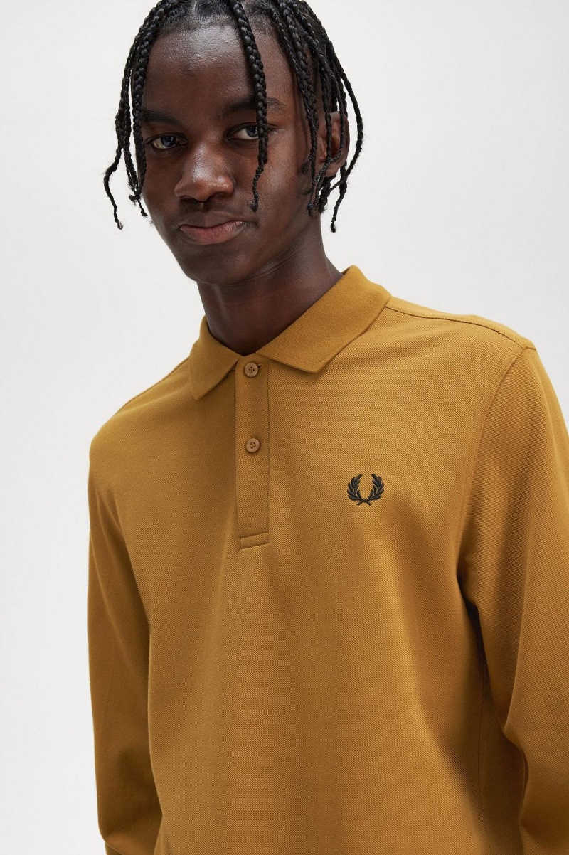 Fred Perry M6006 Piketröja Herr Mörksvarta | BSESD58442