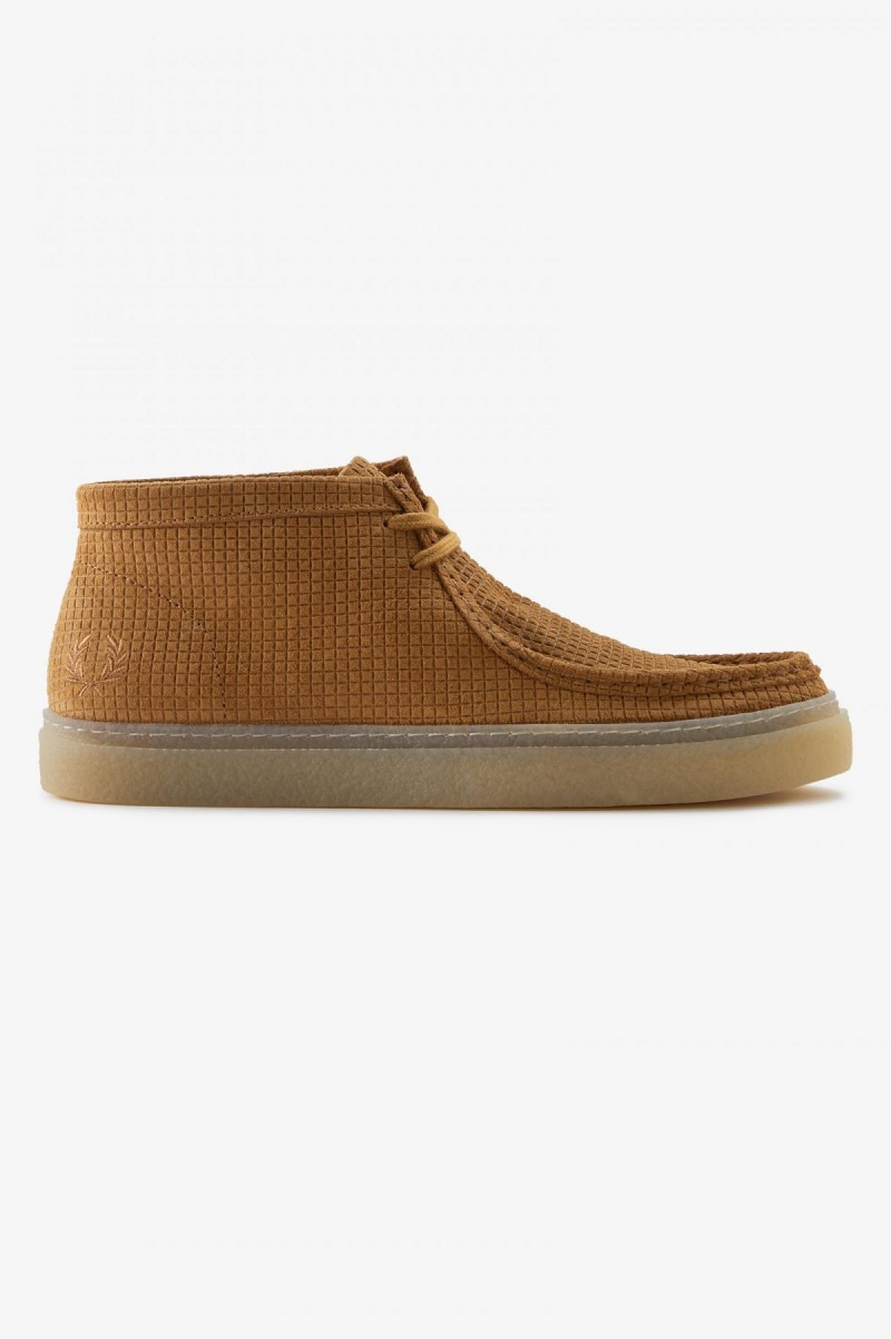 Fred Perry Mid Dawson Skor Herr Mörk | SEJZR93467