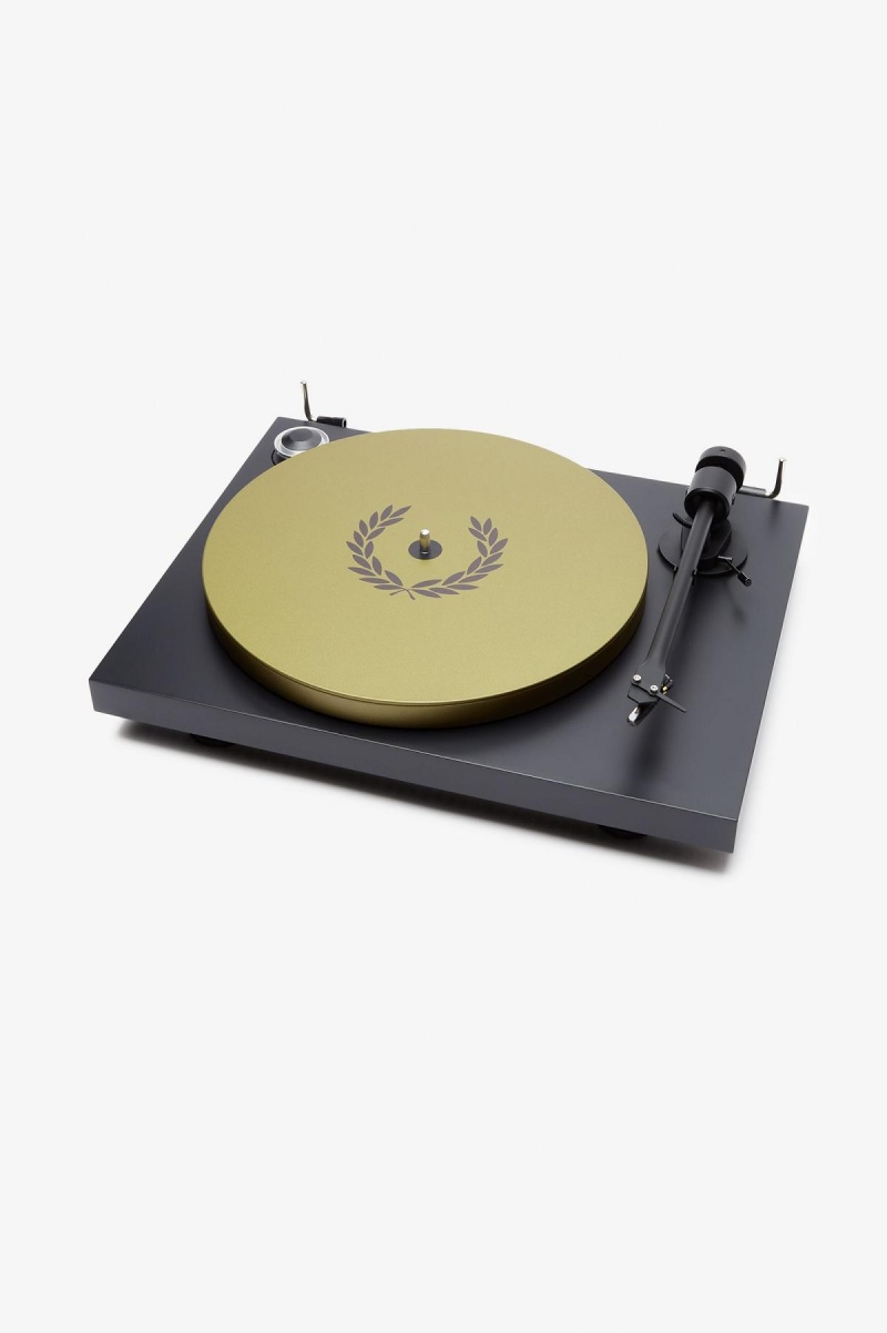 Fred Perry Record Deck Lifestyle Accessories Svarta | SEQAV75377