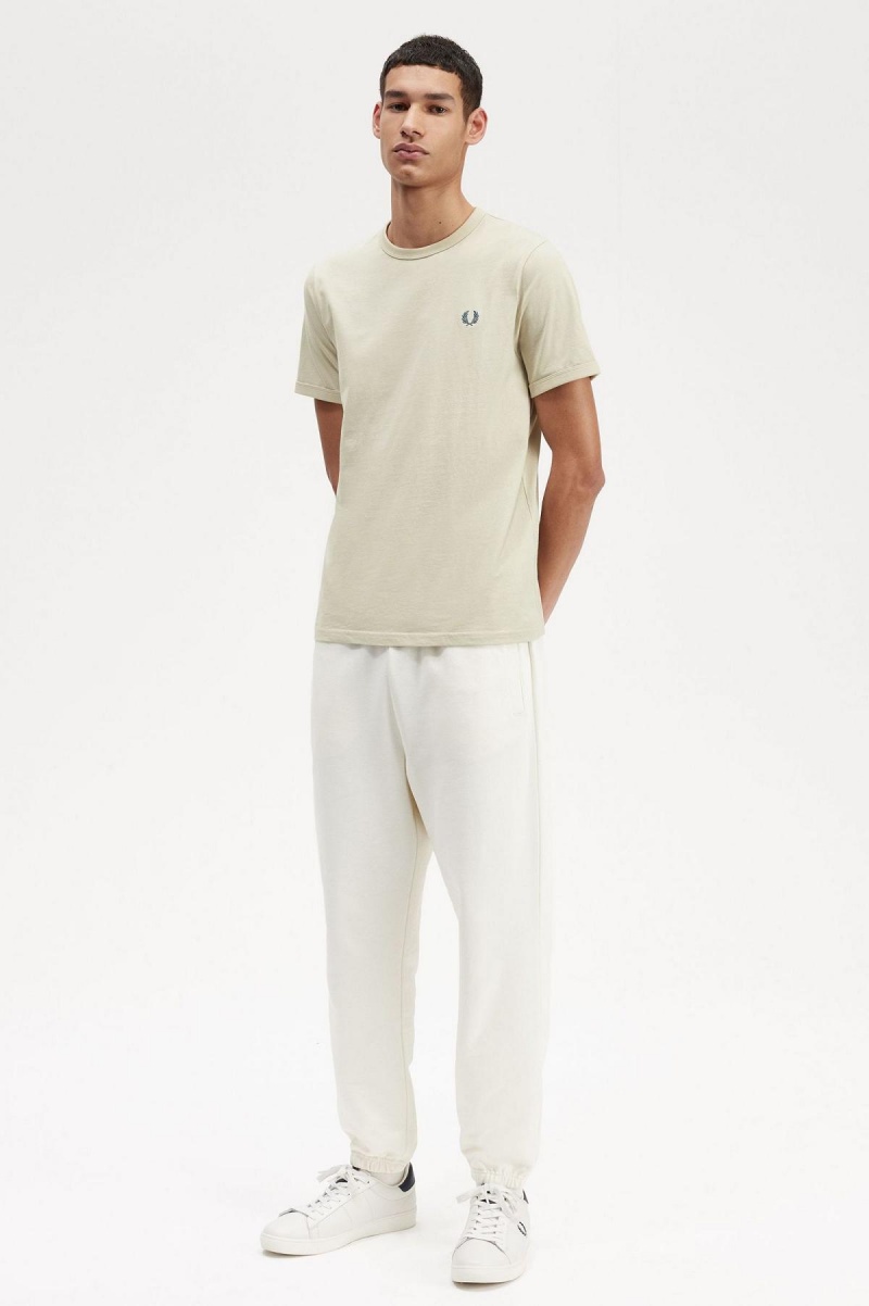 Fred Perry Ringer T-shirt Herr Ljus | TSEWZ94635