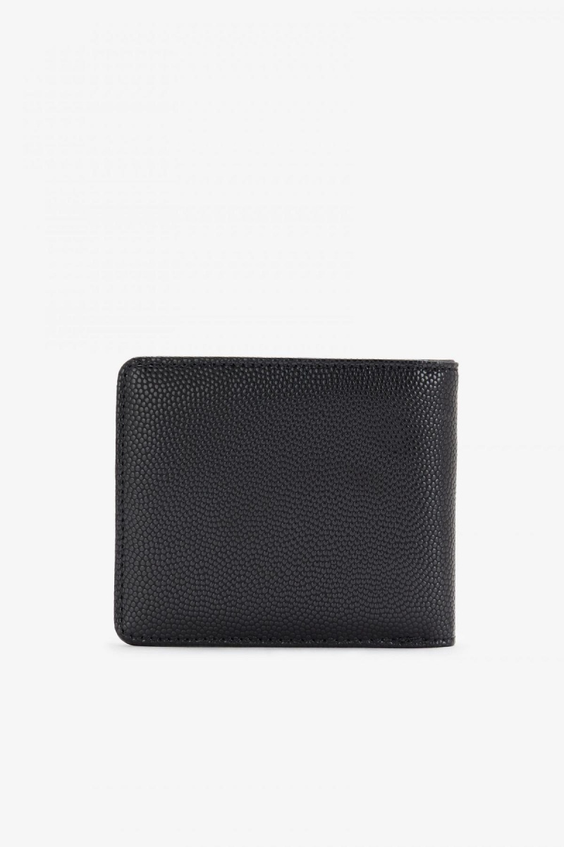 Fred Perry Scotch Grain Billfold Plånbok Accessories Svarta | TSEWZ94412