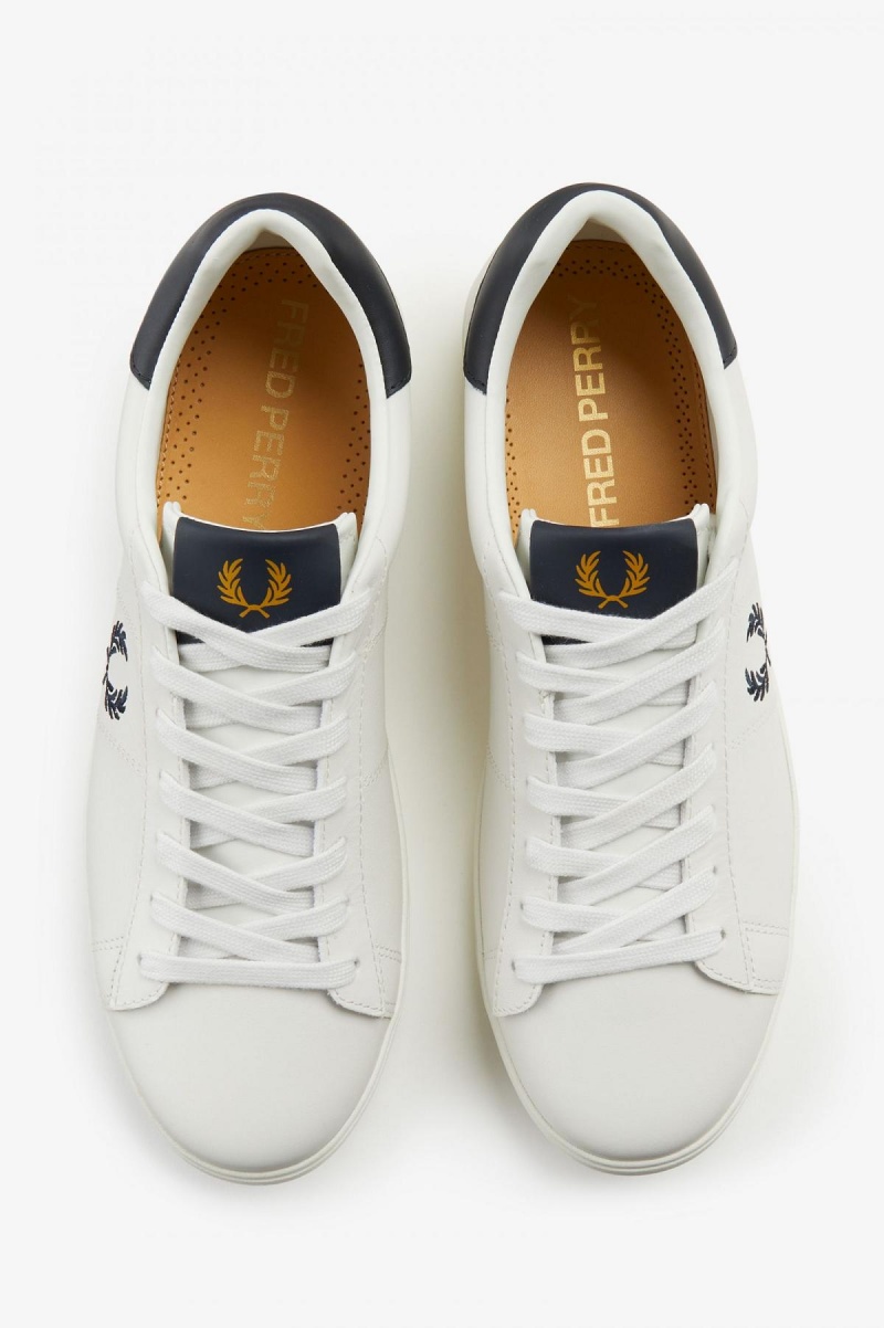 Fred Perry Spencer Skor Herr Porcelain | BSESO70451