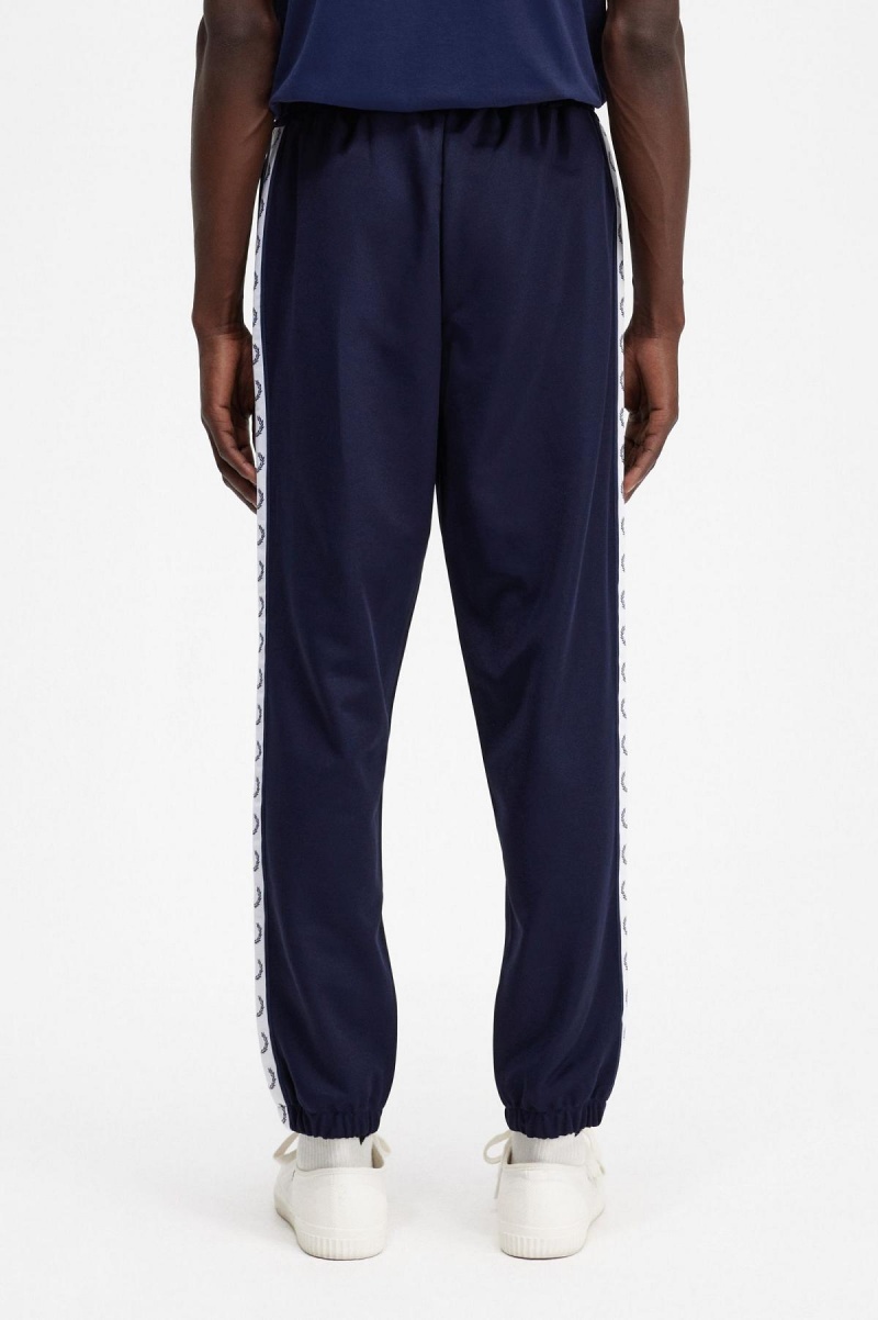 Fred Perry Taped Track Pant Långbyxor Herr Blå | GSEEC39021