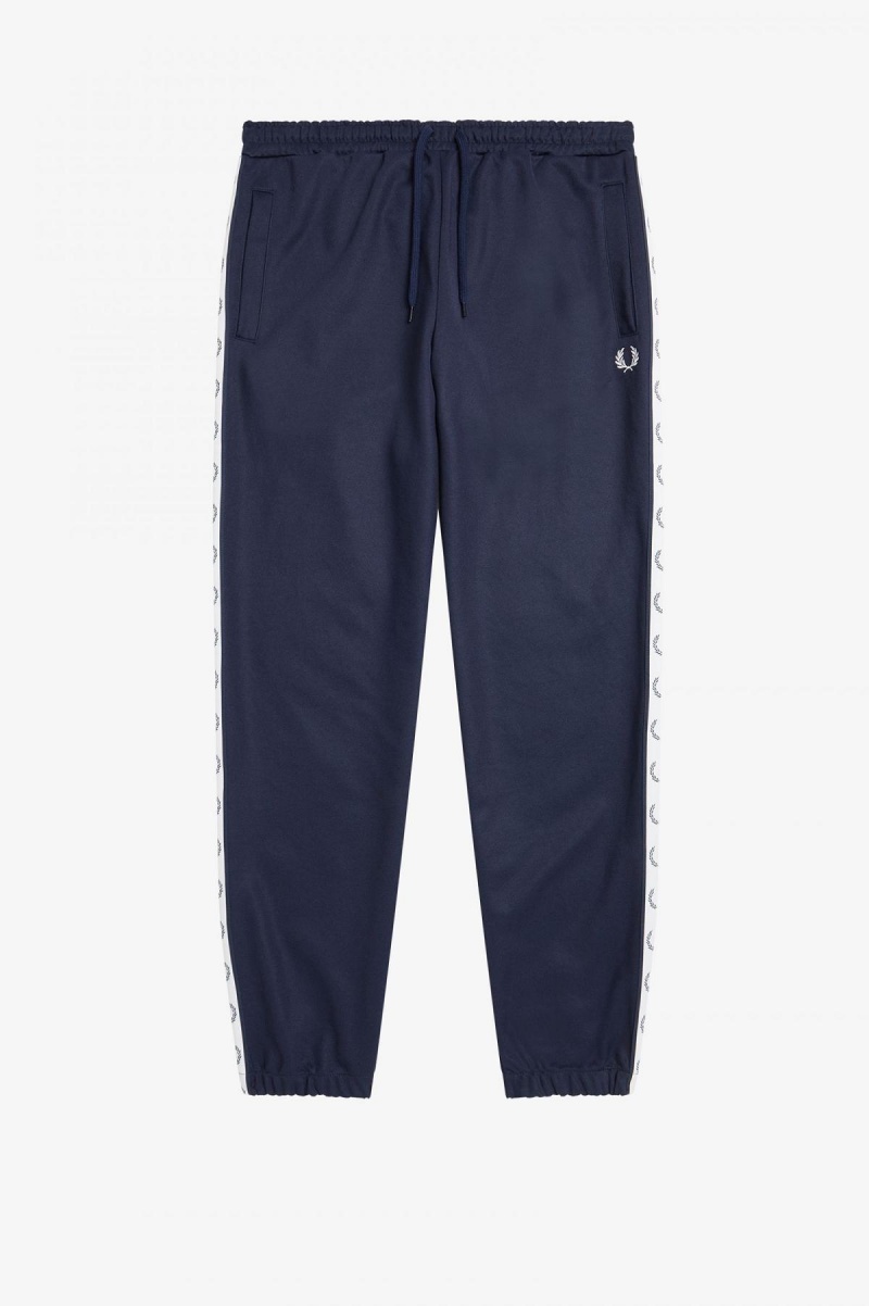 Fred Perry Taped Track Pant Långbyxor Herr Blå | GSEEC39021