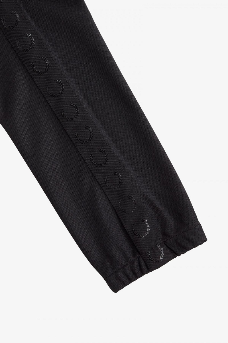 Fred Perry Taped Track Pants Långbyxor Herr Svarta Svarta | BSESD93189