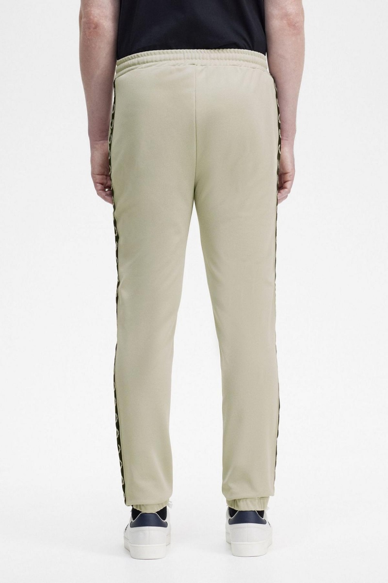 Fred Perry Taped Track Pants Långbyxor Herr Ljussvarta | SEQAV79880