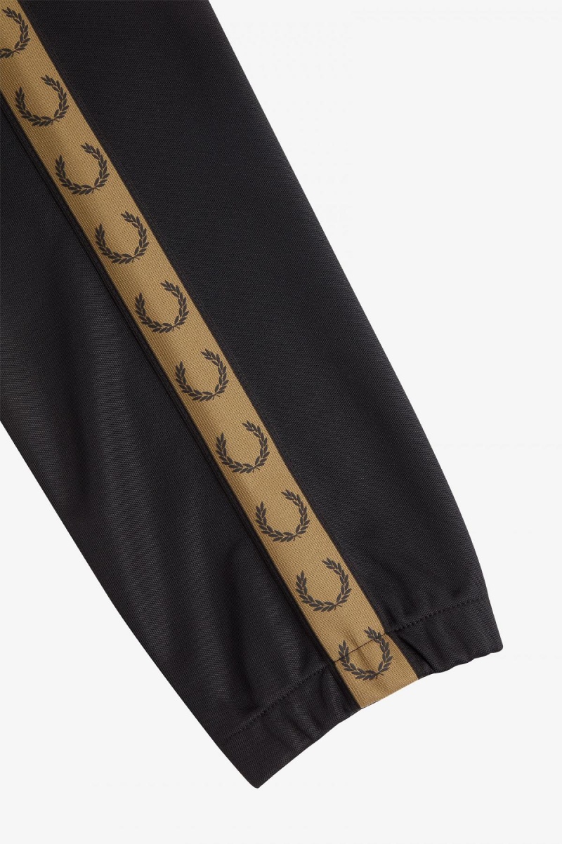 Fred Perry Taped Track Pants Långbyxor Herr Svarta | PSEER21466