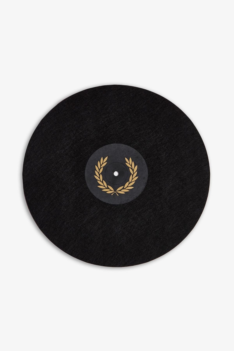 Fred Perry Vinyl Slip Mat Lifestyle Accessories Svarta | SEJKU95281